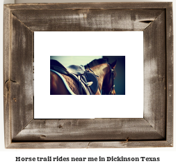 horse trail rides near me in Dickinson, Texas